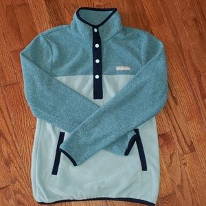 Color block pullover fleece